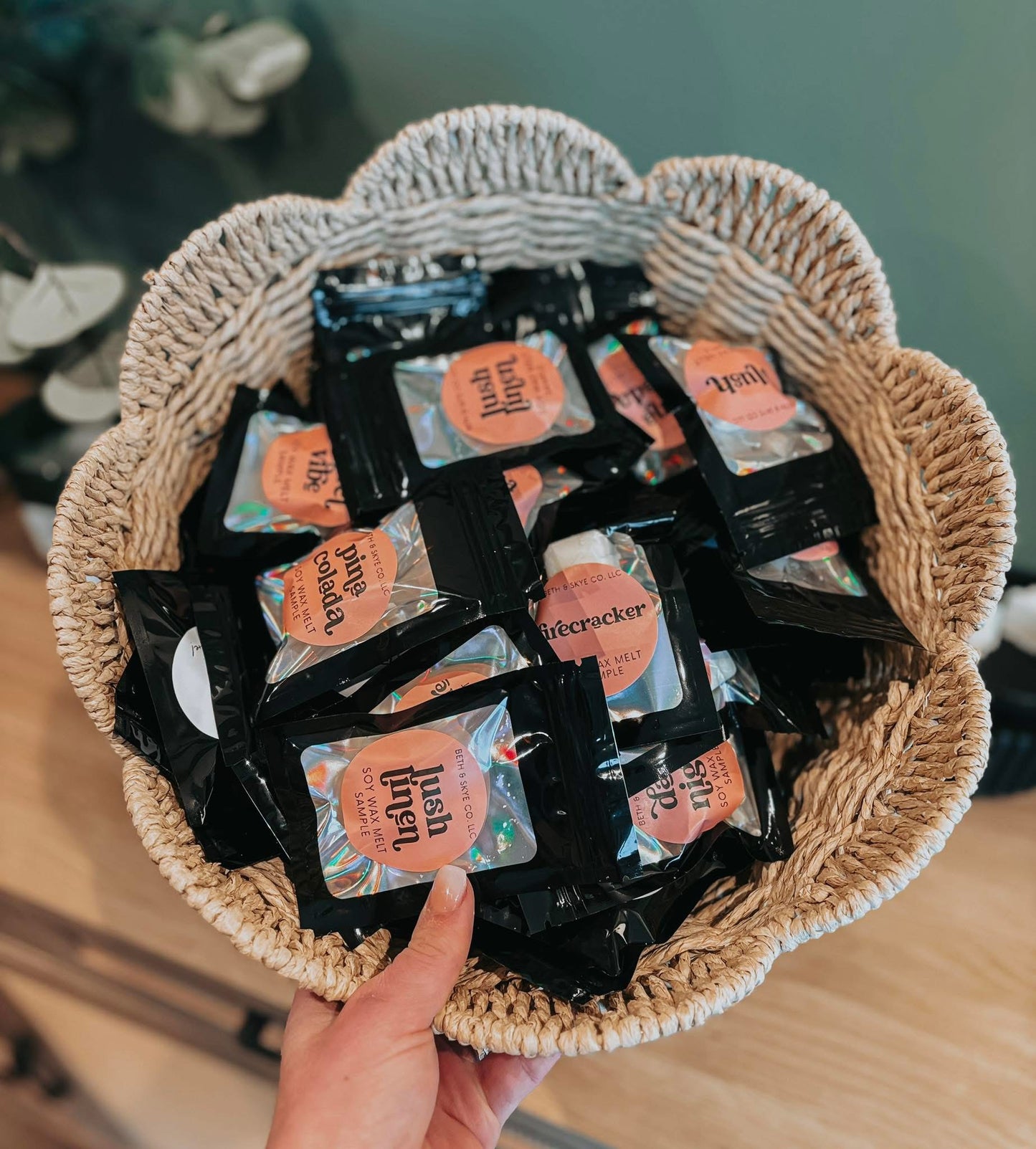 WAX MELT SAMPLES BOX