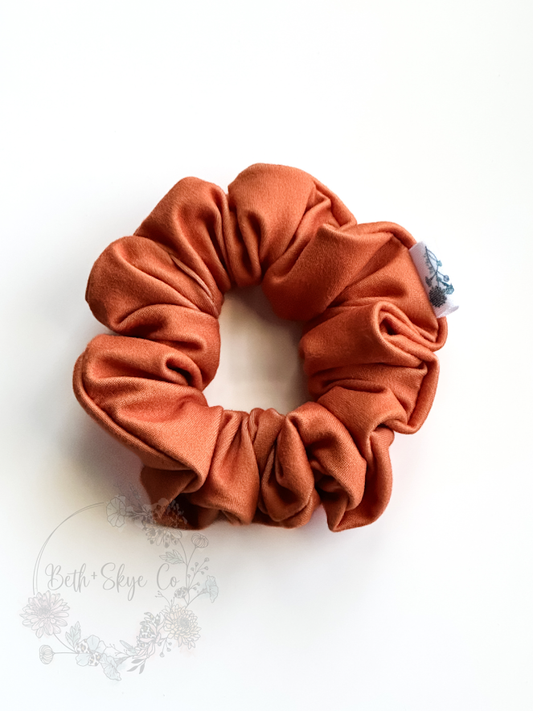 SOLID SOFT-STYLE SCRUNCHIES *MULTIPLE COLORS*