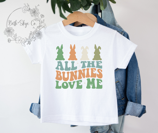 ALL THE BUNNIES LOVE ME- TODDLER/ YOUTH