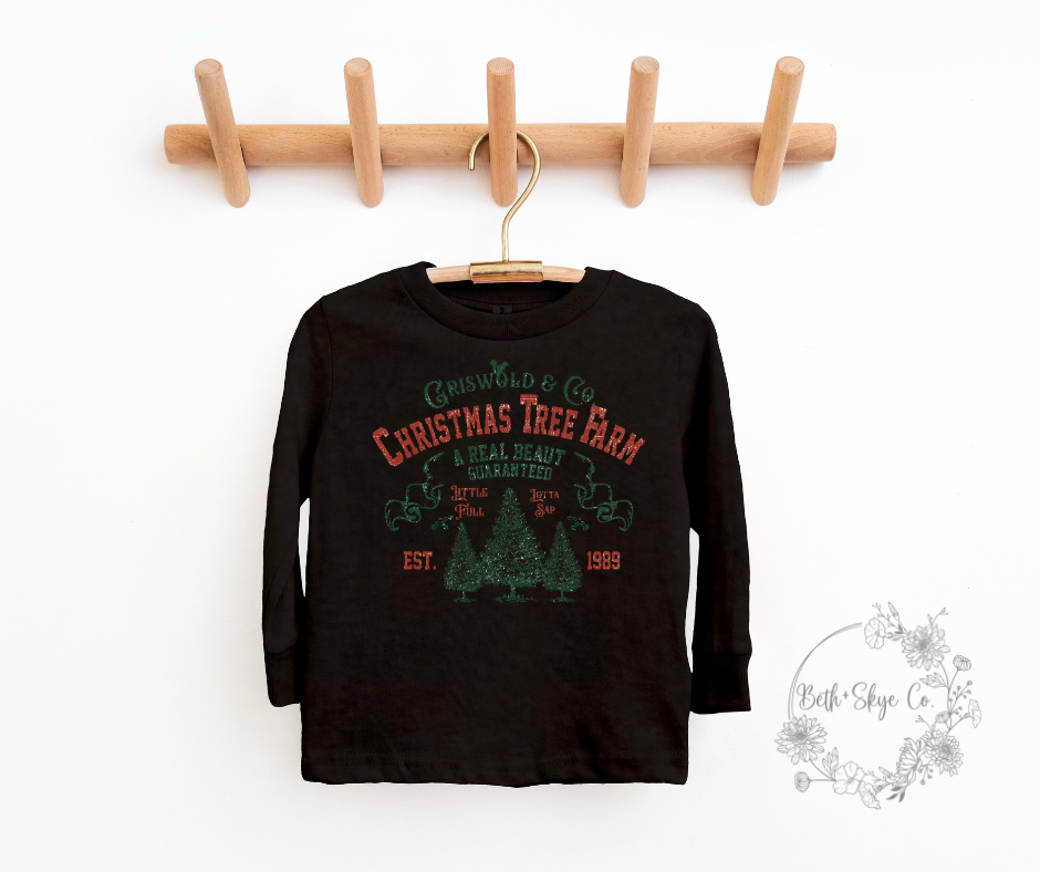 TREE FARM- TODDLER LONG SLEEVE