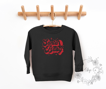 SANTA BABY- TODDLER SWEATSHIRT