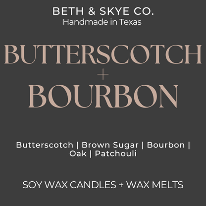 BUTTERSCOTCH + BOURBON