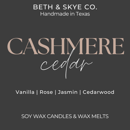 CASHMERE CEDAR- CANDLE/ WAX MELT