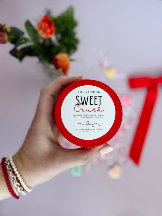 SWEET CRUSH- CANDLES + WAX MELTS