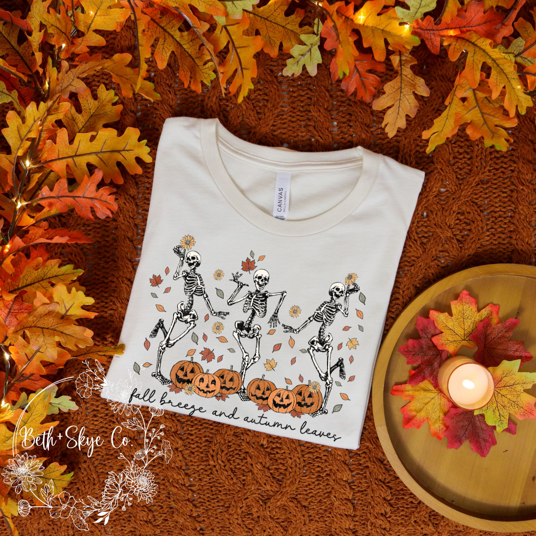 FALL BREEZE AND AUTUMN LEAVES