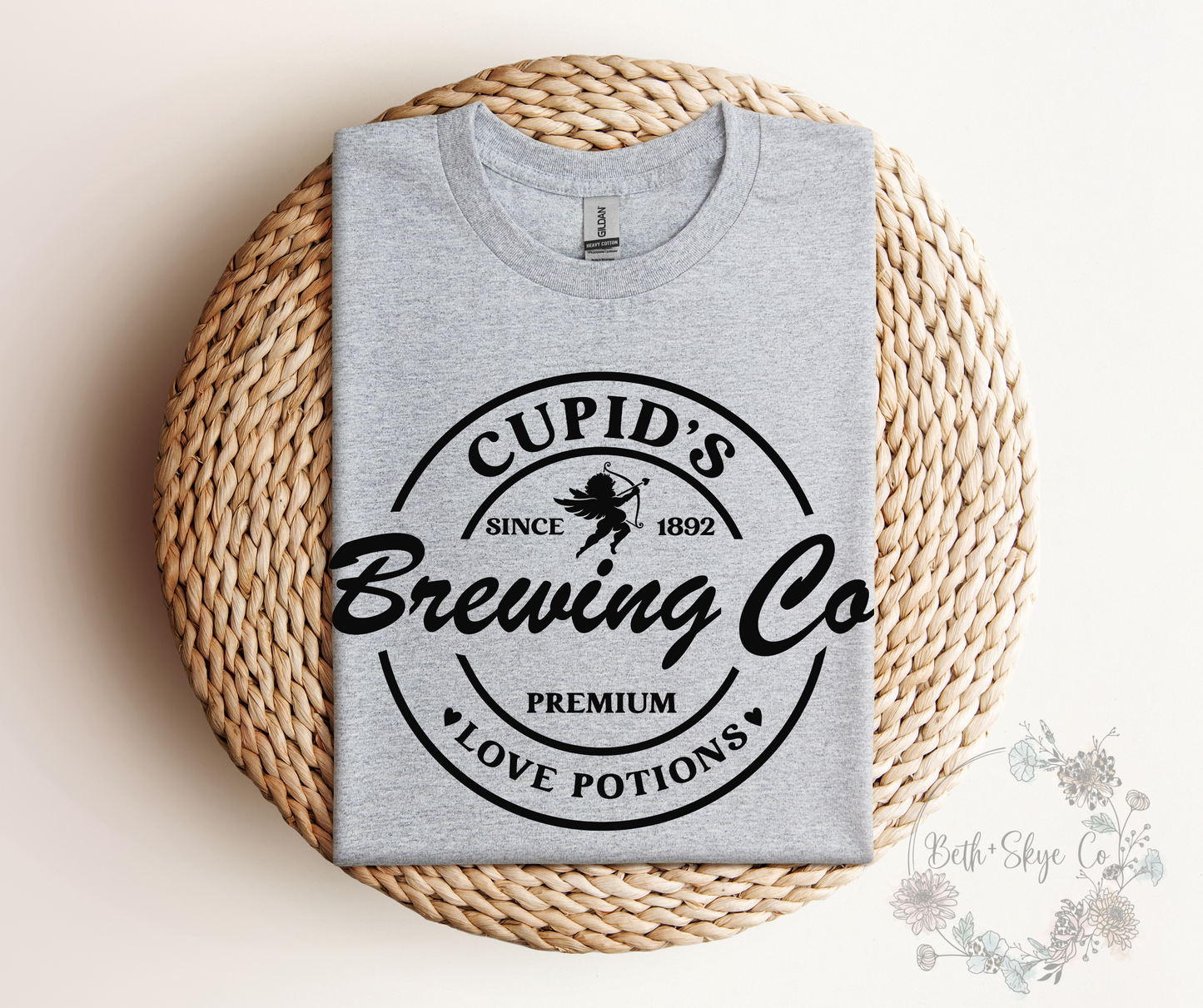 CUPID'S BREWING (BLACK FONT)