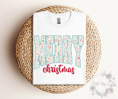 MERRY CHRISTMAS (RED FONT)