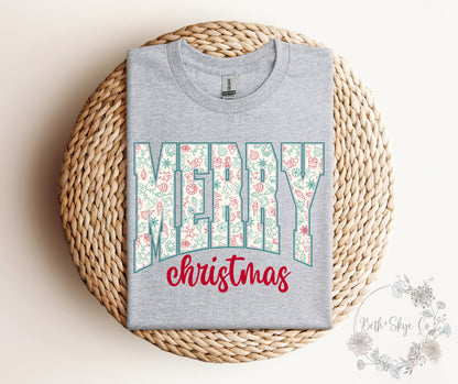 MERRY CHRISTMAS (RED FONT)