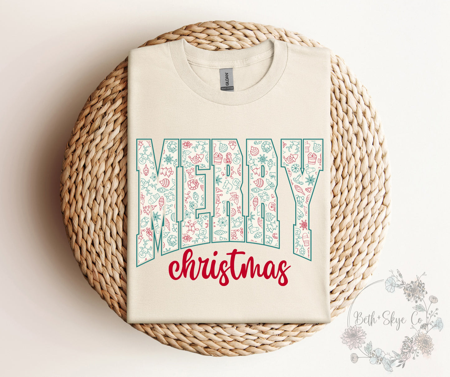 MERRY CHRISTMAS (RED FONT)