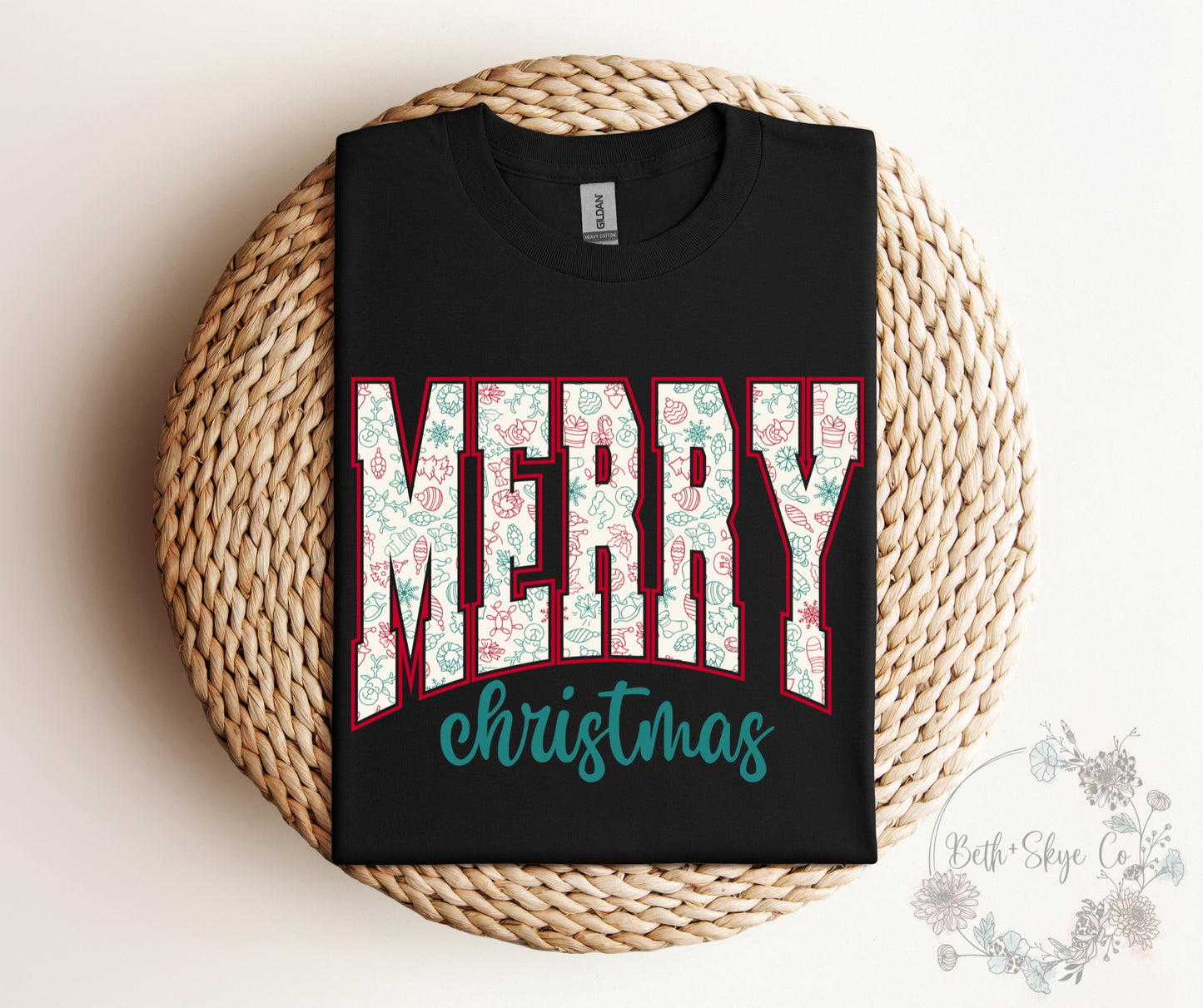 MERRY CHRISTMAS (GREEN FONT)