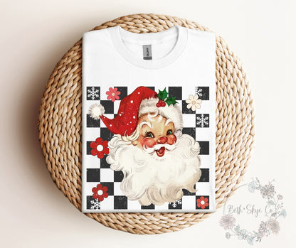 CHECKERED SANTA