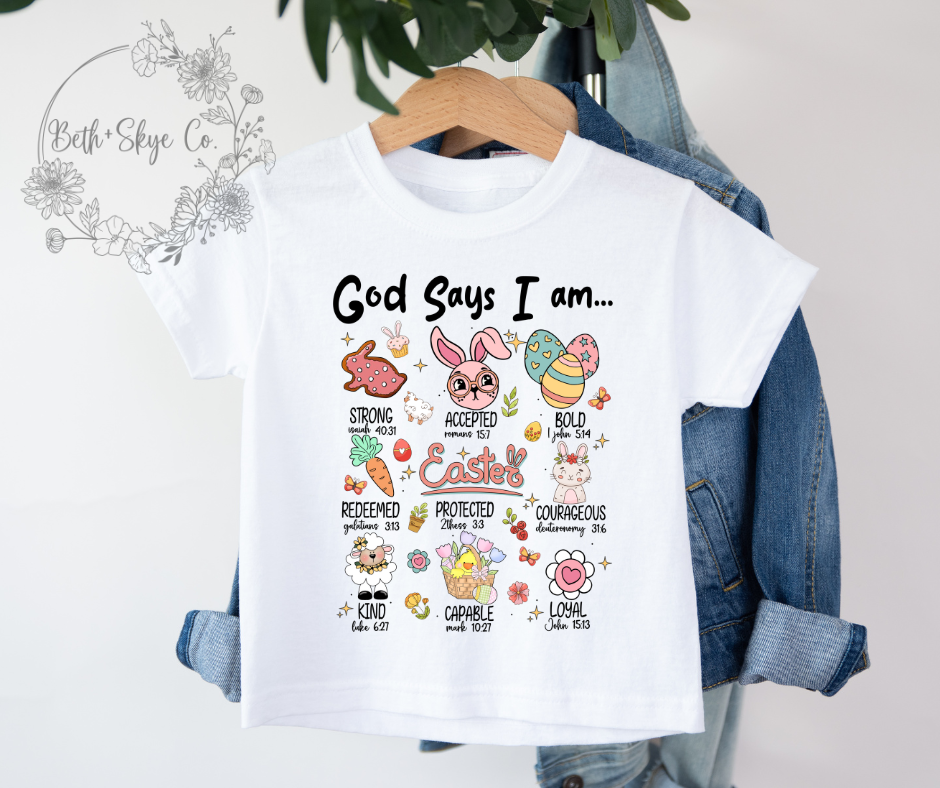 GOD SAYS I AM- TODDLER