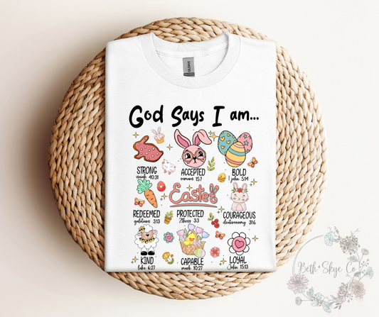 GOD SAYS I AM- YOUTH