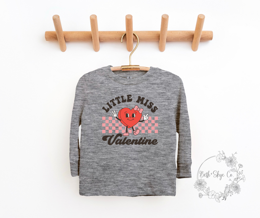 MISS VALENTINE- TODDLER LONG SLEEVE