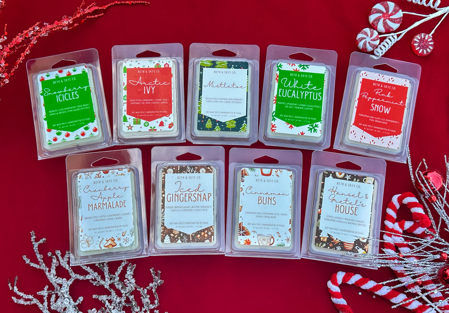 CHRISTMAS SCENT LINE WAX MELT BUNDLE