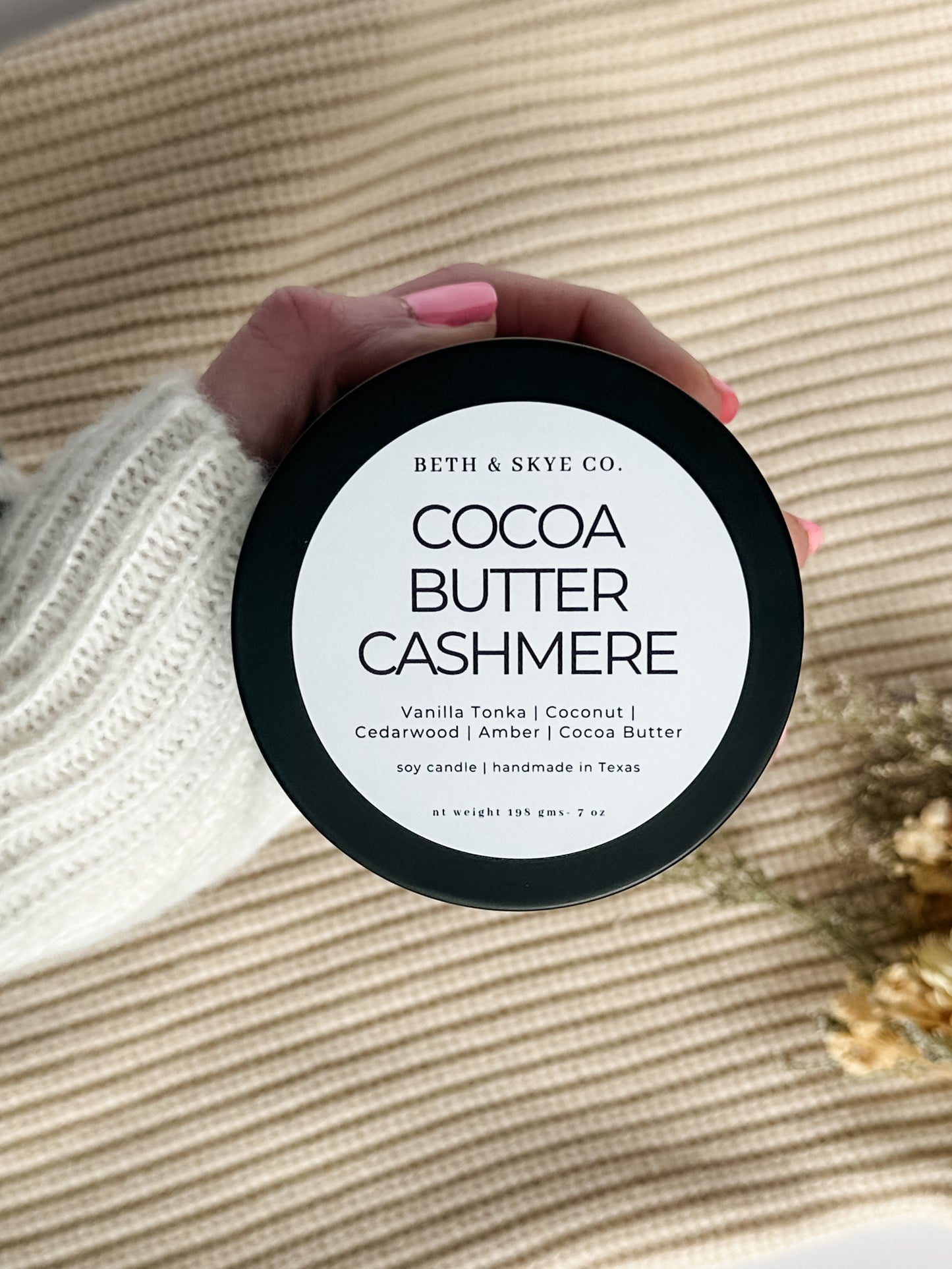 COCOA BUTTER CASHMERE- CANDLE/ WAX MELT