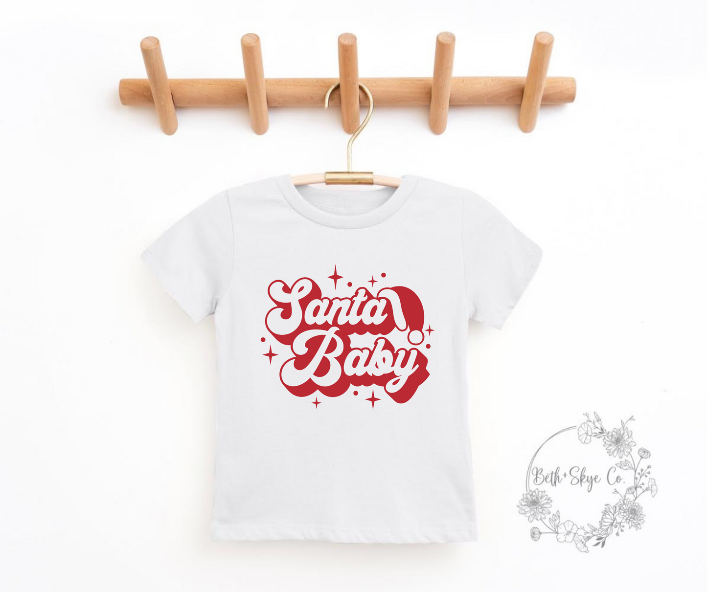 TODDLER SANTA BABY TEE