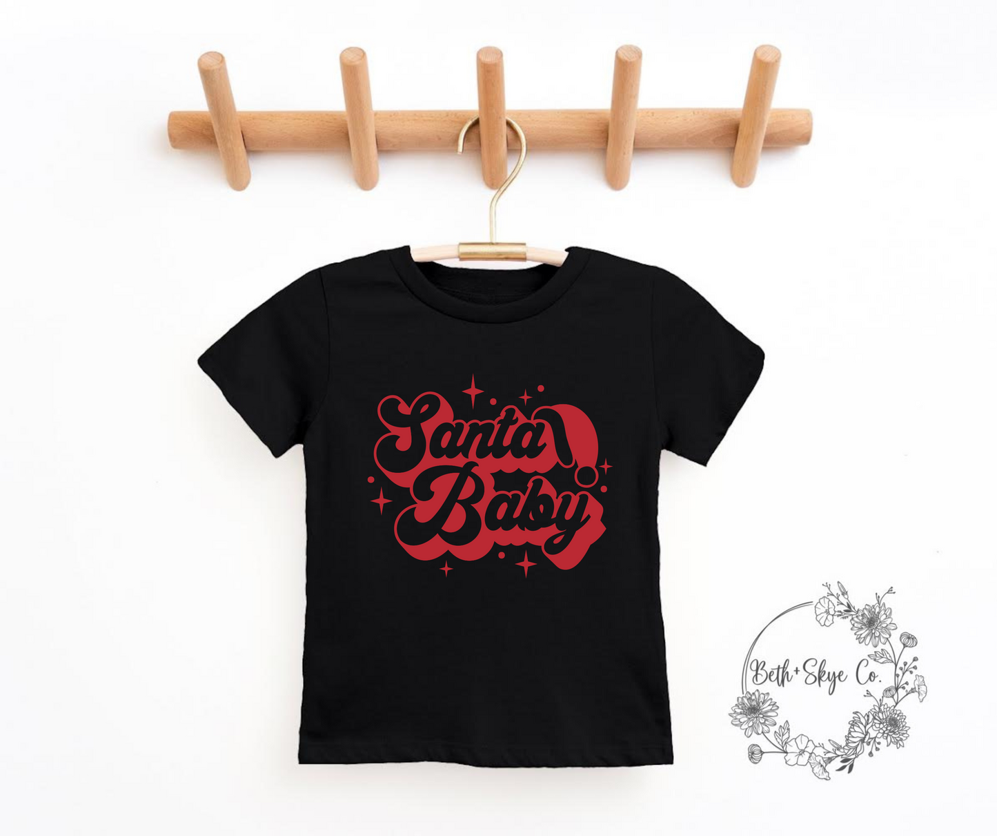 TODDLER SANTA BABY TEE