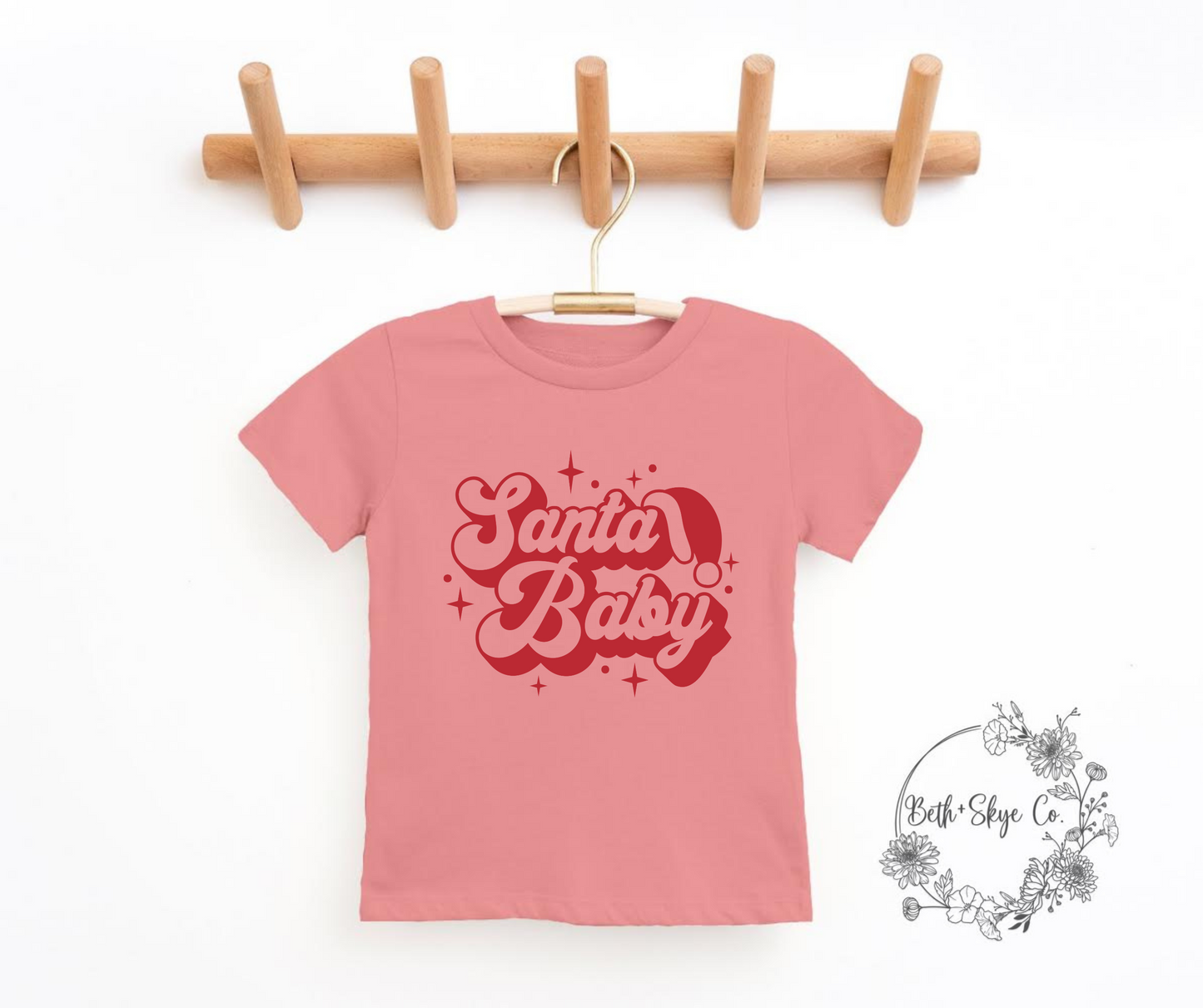 TODDLER SANTA BABY TEE