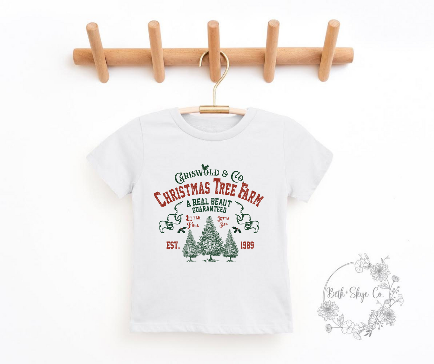 TODDLER CHRISTMAS TREE FARM TEE