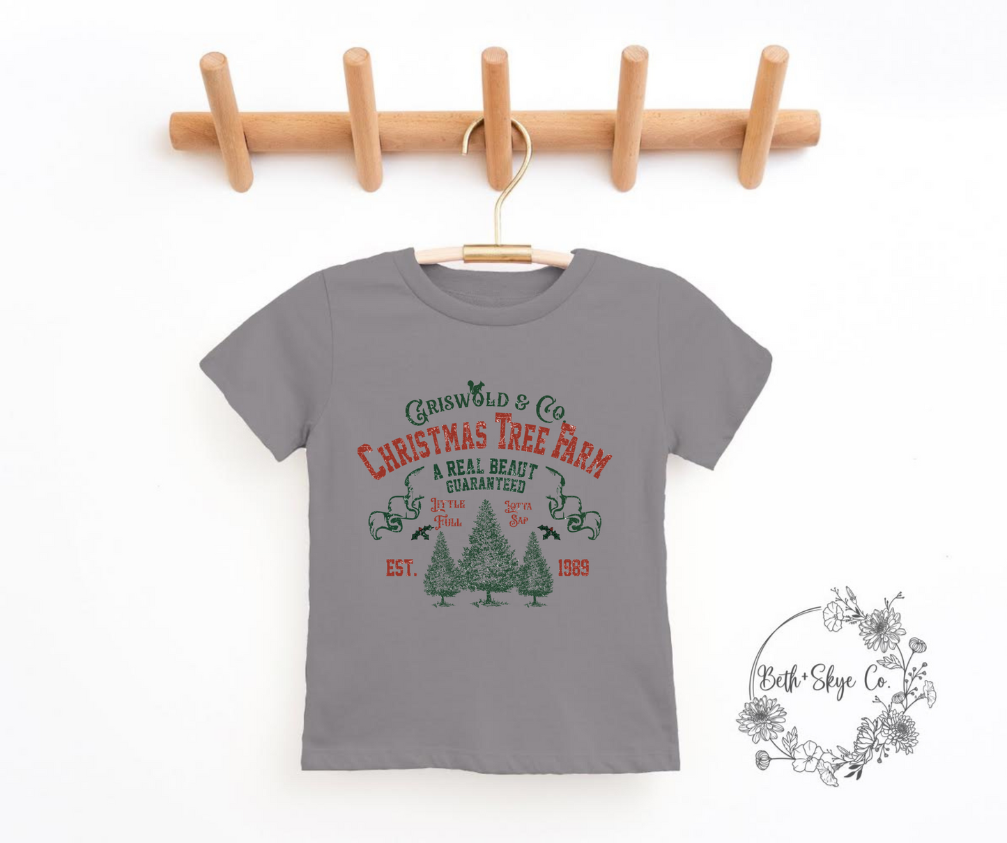 TODDLER CHRISTMAS TREE FARM TEE