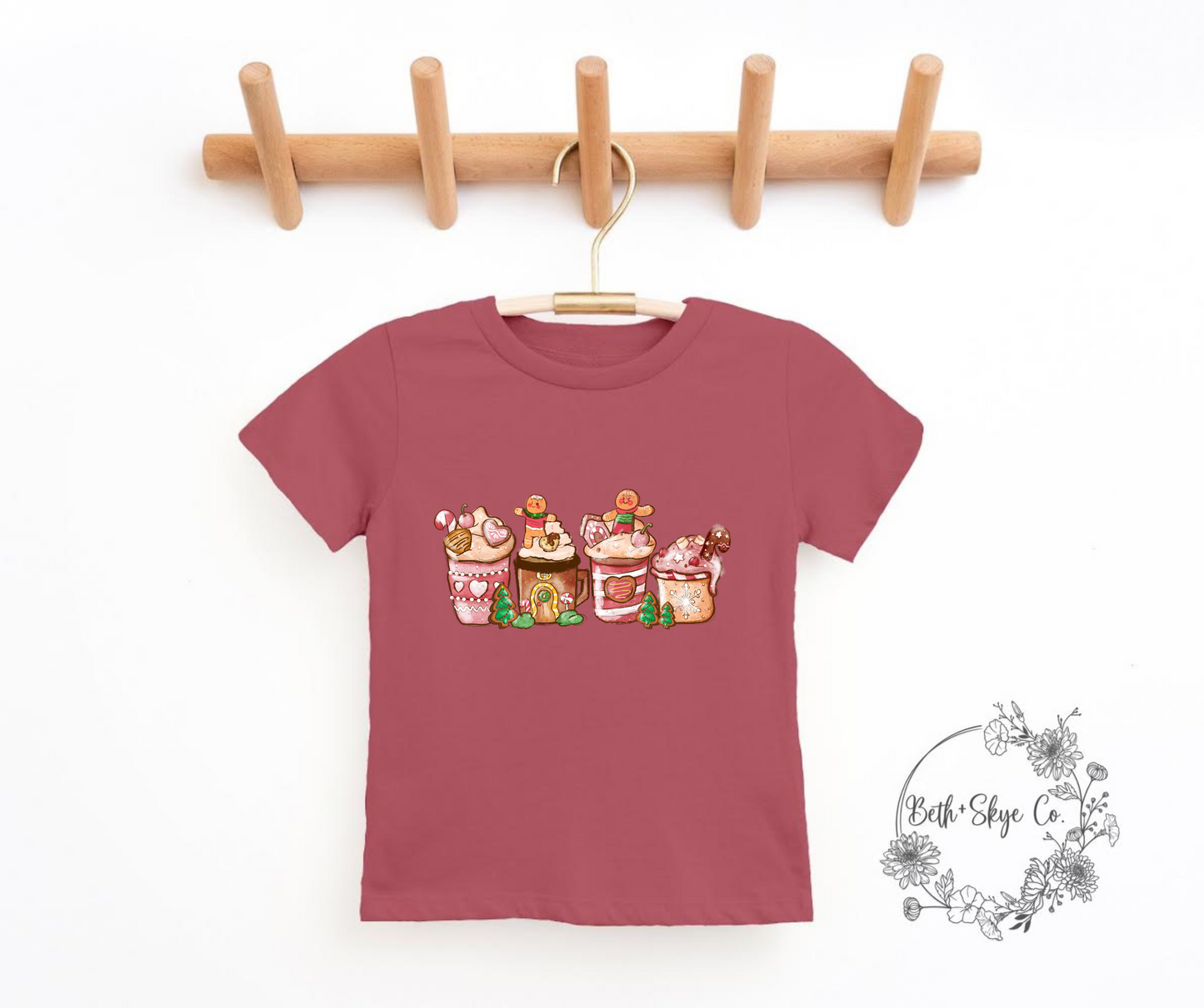 TODDLER GINGERBREAD MUGS TEE