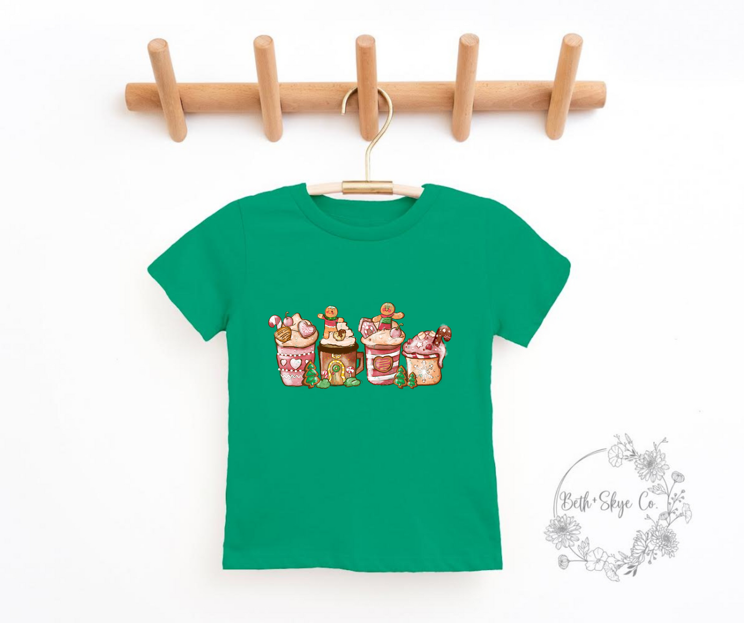 TODDLER GINGERBREAD MUGS TEE