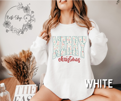 MERRY CHRISTMAS (RED FONT)