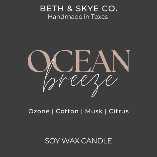 OCEAN BREEZE- CANDLE/ WAX MELT