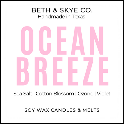 OCEAN BREEZE- CANDLE/ WAX MELT