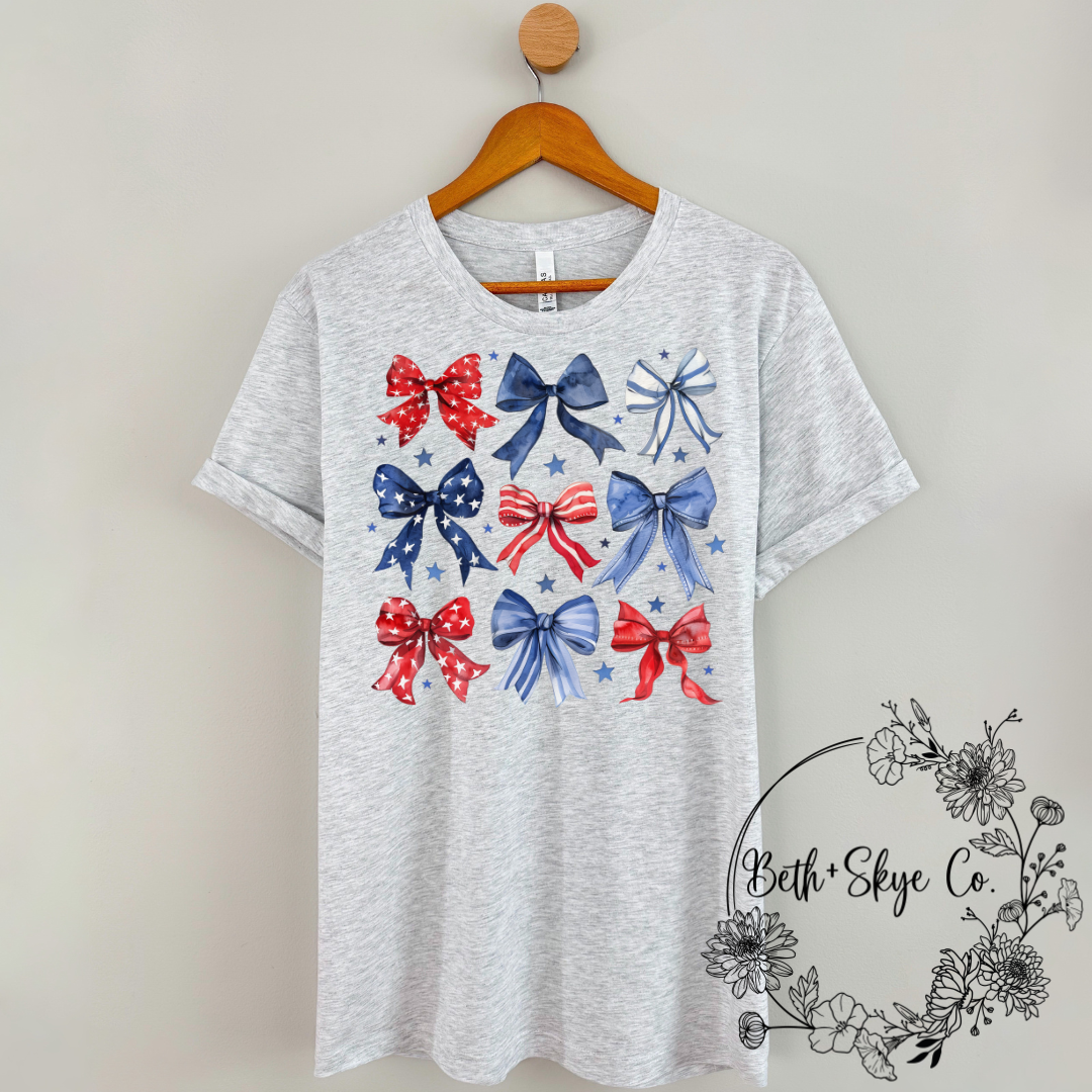 PATRIOTIC BOWS- ADULT