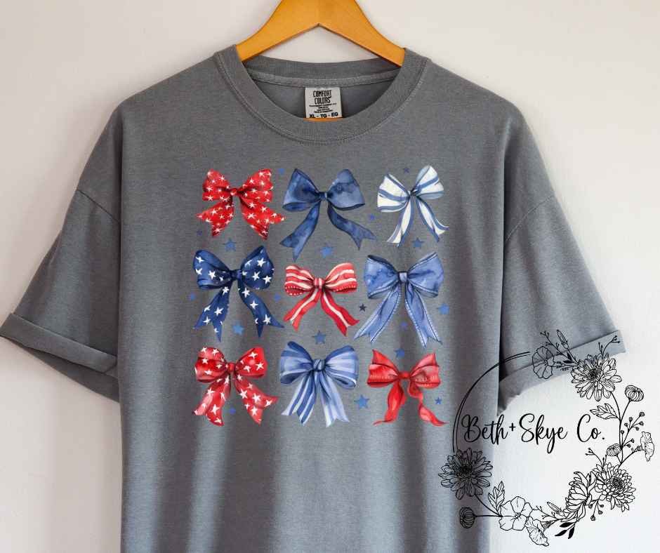 PATRIOTIC BOWS- ADULT