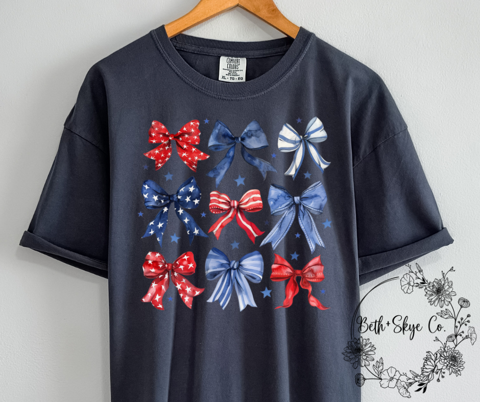 PATRIOTIC BOWS- ADULT