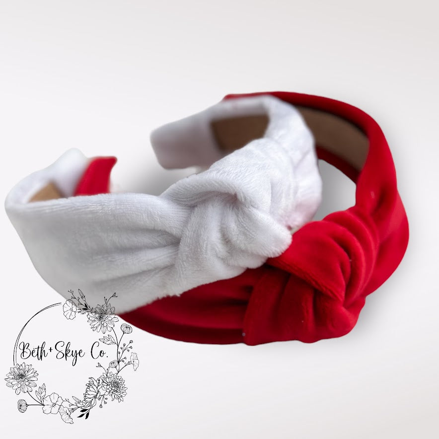 SOFT FLEECE SOLIDS- KNOTTED HEADBANDS