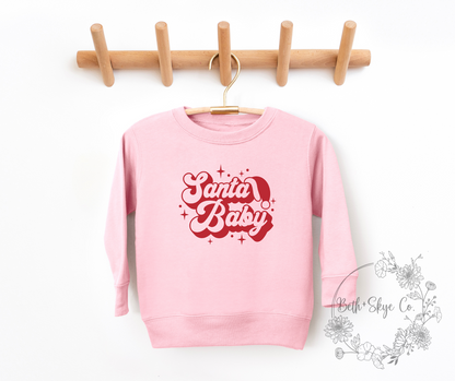 SANTA BABY- TODDLER SWEATSHIRT