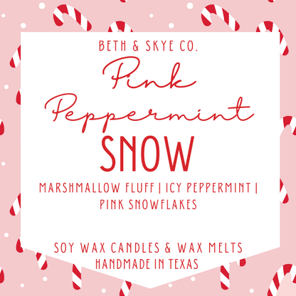 PINK PEPPERMINT SNOW