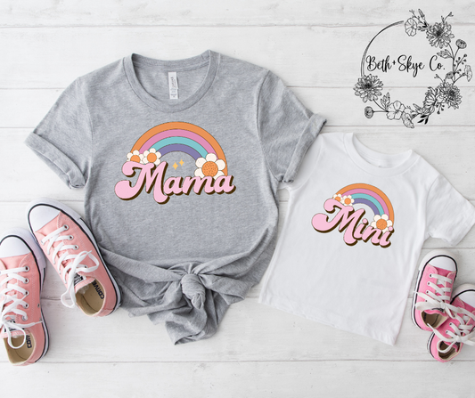 MAMA + MINI RETRO RAINBOW BUNDLE