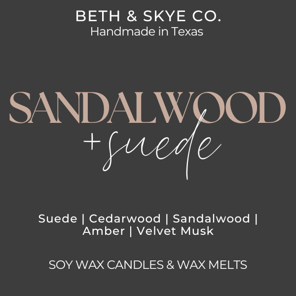 SANDALWOOD + SUEDE