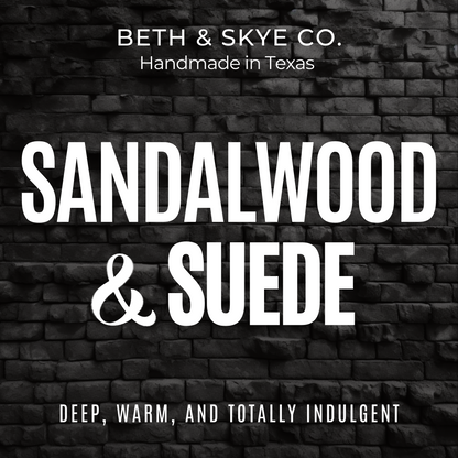 SANDALWOOD + SUEDE