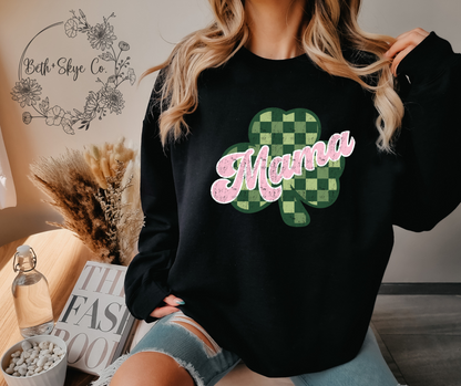 MAMA CHECKERED CLOVER