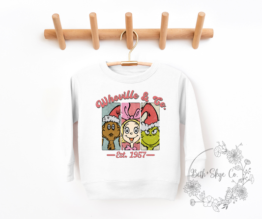 WHOVILLE- TODDLER SWEATSHIRT