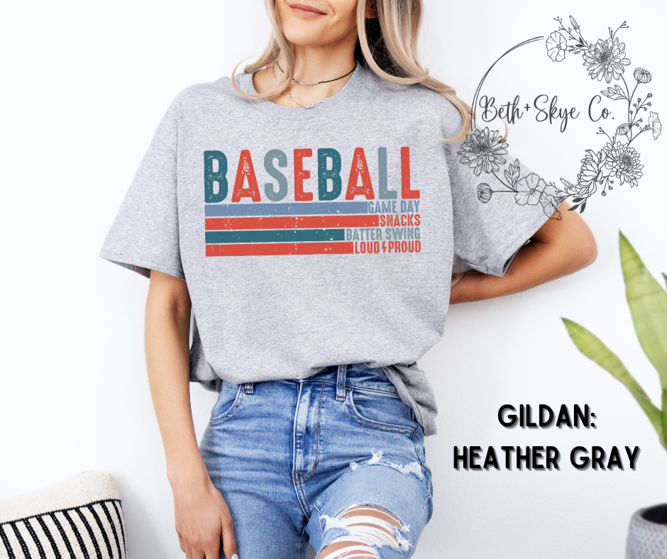 VINTAGE BASEBALL TEE