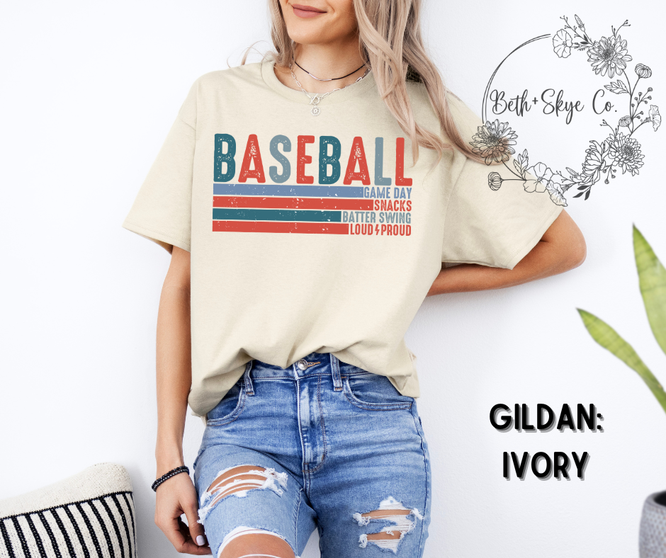 VINTAGE BASEBALL TEE