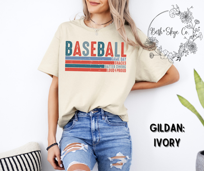 VINTAGE BASEBALL TEE