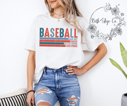 VINTAGE BASEBALL TEE