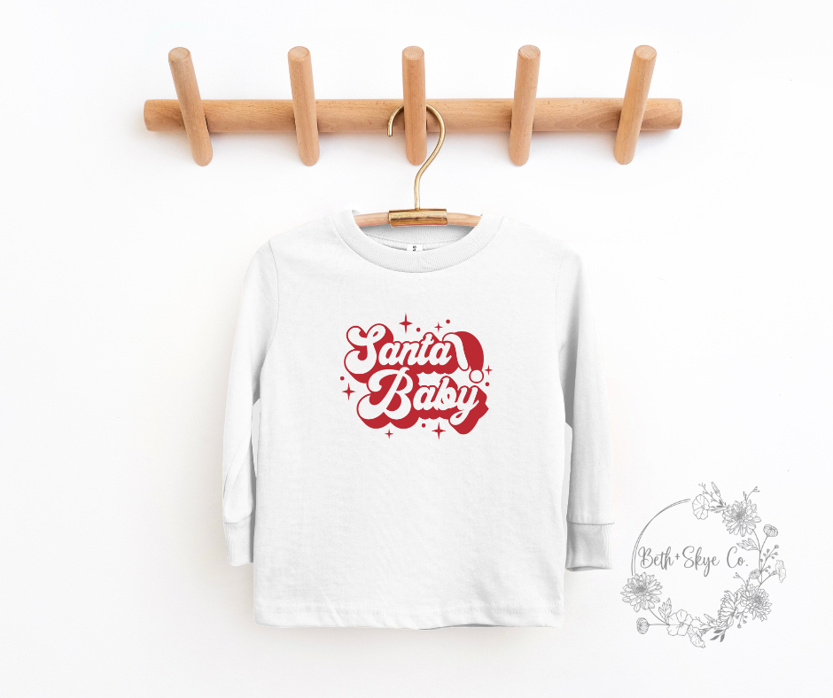 SANTA BABY- TODDLER LONG SLEEVE