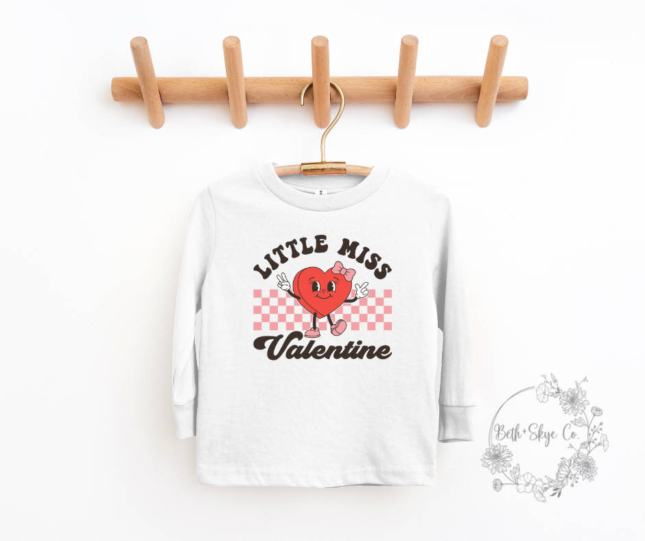 MISS VALENTINE- TODDLER LONG SLEEVE