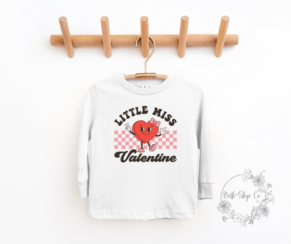 MISS VALENTINE- TODDLER LONG SLEEVE