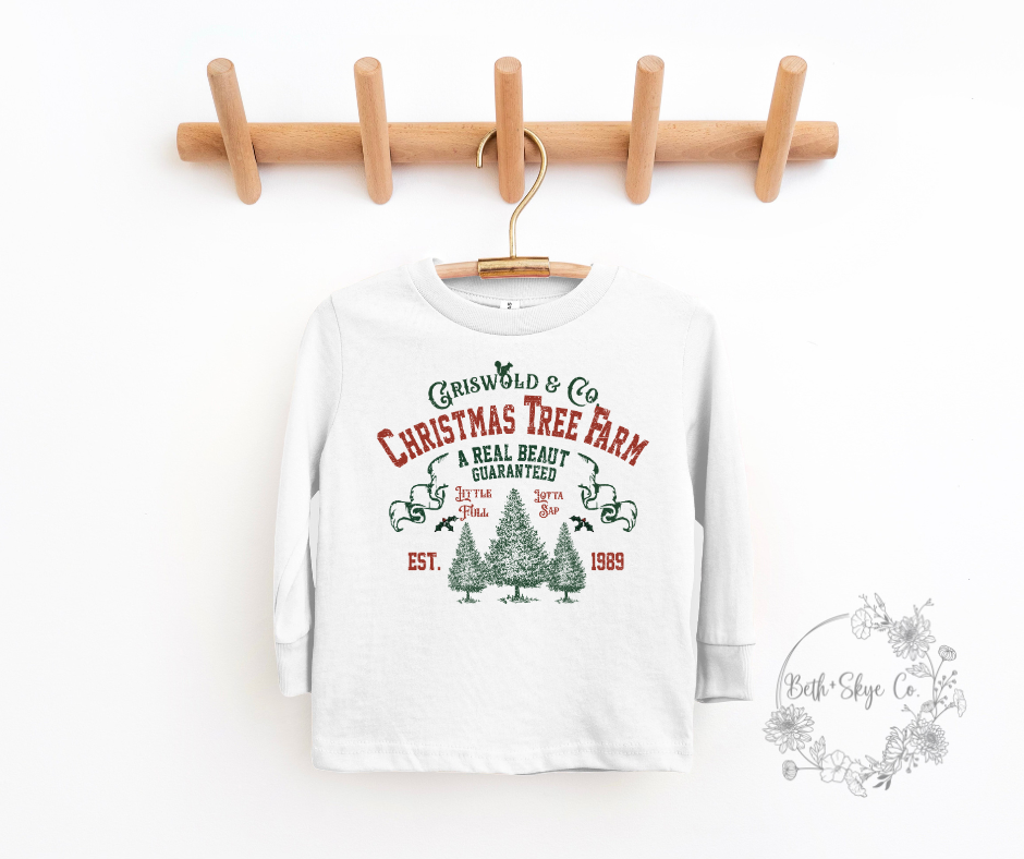 TREE FARM- TODDLER LONG SLEEVE